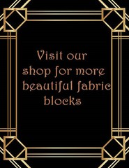 Bible Verse – Fabric Art Quilt Block – Feathers- 100% Cotton 0490