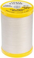 Coats & Clark Cotton All Purpose Sewing Thread 100% Mercerized Natural