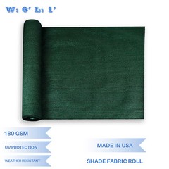 Green Custom 12FT Fabric Roll Shade Cloth Fence Outdoor Sunshade Privacy Mesh