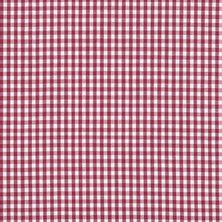 Red Gingham Checkered 1/8” inch Fabric poly cotton 60” wide By Yard