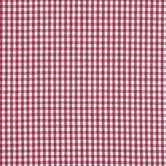 Red Gingham Checkered 1/8” inch Fabric poly cotton 60” wide By Yard