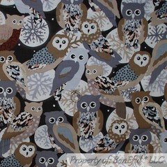 BonEful FABRIC FQ Cotton Quilt Sea Shell Ocean Nautical Anchor Bird Light House