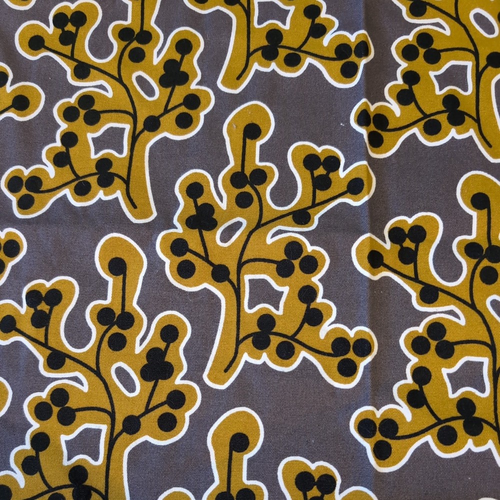 IKEA 2006 Linda Svensson design 46″ by 18″ remnant Sweden fabric, upholstery MCM