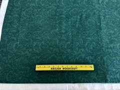 Vintage Garden Tour Waverly Green/Blue-Green “Maypole Moire” Fabric Remnants