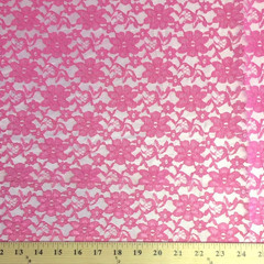 Valentina Textile Inc Raschel Lace Fabric 60″ Wide Polyester French Floral by th