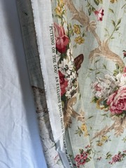 Lee Jofa Putting On The Dog Fabric 55”w x 35″ H Linen Spaniel Yorkie Dogs (5p)