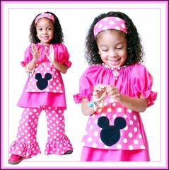 BonEful Fabric FQ Cotton Quilt Pink Rose Tonal STRIPE Girl Dress Calico Print US