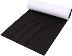 Self Adhesive Microfiber Suede Fabric Black 7.87x59in for Car Interior Wrap FAST