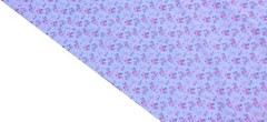New Indian Printed Cotton White Floral Fabric Craft Print 5 Yard
