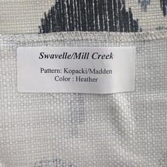Nate Berry’s 4 Large Fabric Samples 25 1/2″ W X 25 1/2″ L, Various 4 Colors