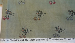 1 YD Windham Fabric William Penn’s Vision State Museum Pennsylvania Green Floral