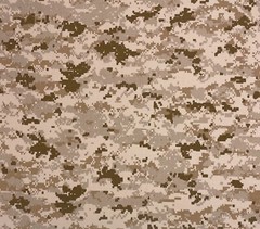 MARPAT DESERT 6oz MARINE USMC LOGO APPAREL NOMEX FR FABRIC BY THE YARD 64″W