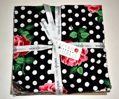 Retro Floral Layer Cake Michael Miller Fabrics NEW Quilting