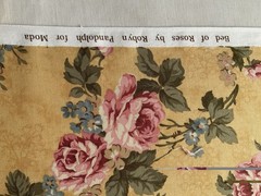 Cotton Fabric Pink Rose Flower By Moda 43”x 36”961