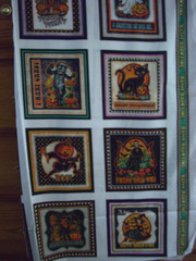 100% cotton Halloween Fabric “Happy Haunting Patch” by Quilting Treasures
