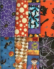 HUGE LOT HALLOWEEN FAT QUARTERS (20)
