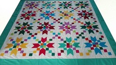 50 PCS Cotton Fabric Squares 8×8 Inch Precut Quilting Craft Bundle