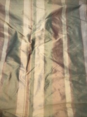 Dupioni Stripes 100% Silk Fabric 54″ Wide, By Yard (208) Sold By The Yard