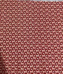 Devon County Leaf Print Red Quilting Cotton 30″ X 44″ Patchwork Marcus Fabric