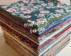 6 INCH QUILT SQUARES ~ PACK OF 46 SQUARES 100% Cotton Fabric (No Duplicates!)