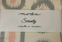 ” Serenity” Charm Pack By Amy Ellis For Moda Geometric Shapes Pink Grey Blue OOP