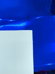 Royal Blue 54″ Wide Upholstery Chrome Mirror Reflective Vinyl Fabric By The Yard