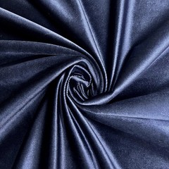 Contessa NAVY BLUE Plush Non-Stretch Velvet Fabric for Apparel, Costumes, Curta