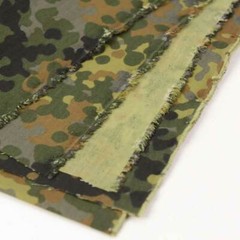 1.5M Width Flecktarn Camo Fabric Army Camouflage Cloth Cotton DIY Military