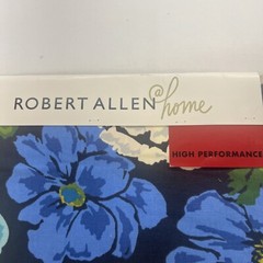 Robert Allen @ Home 2 Piece High Performance ￼ Floral 15 1/2 x 15 1/2” Fabric S