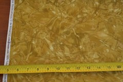 20″ Long, Gold Abstract Quilting, Benartex/Prismaglass/Nadelstern/372-31, P4153