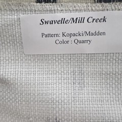 Nate Berry’s 4 Large Fabric Samples 25 1/2″ W X 25 1/2″ L, Various 4 Colors