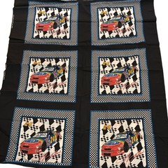 Jeff Gordon Fabric 3 Yards X 43 In. 1996 Car #24 Hendrick Motorsports Race Car