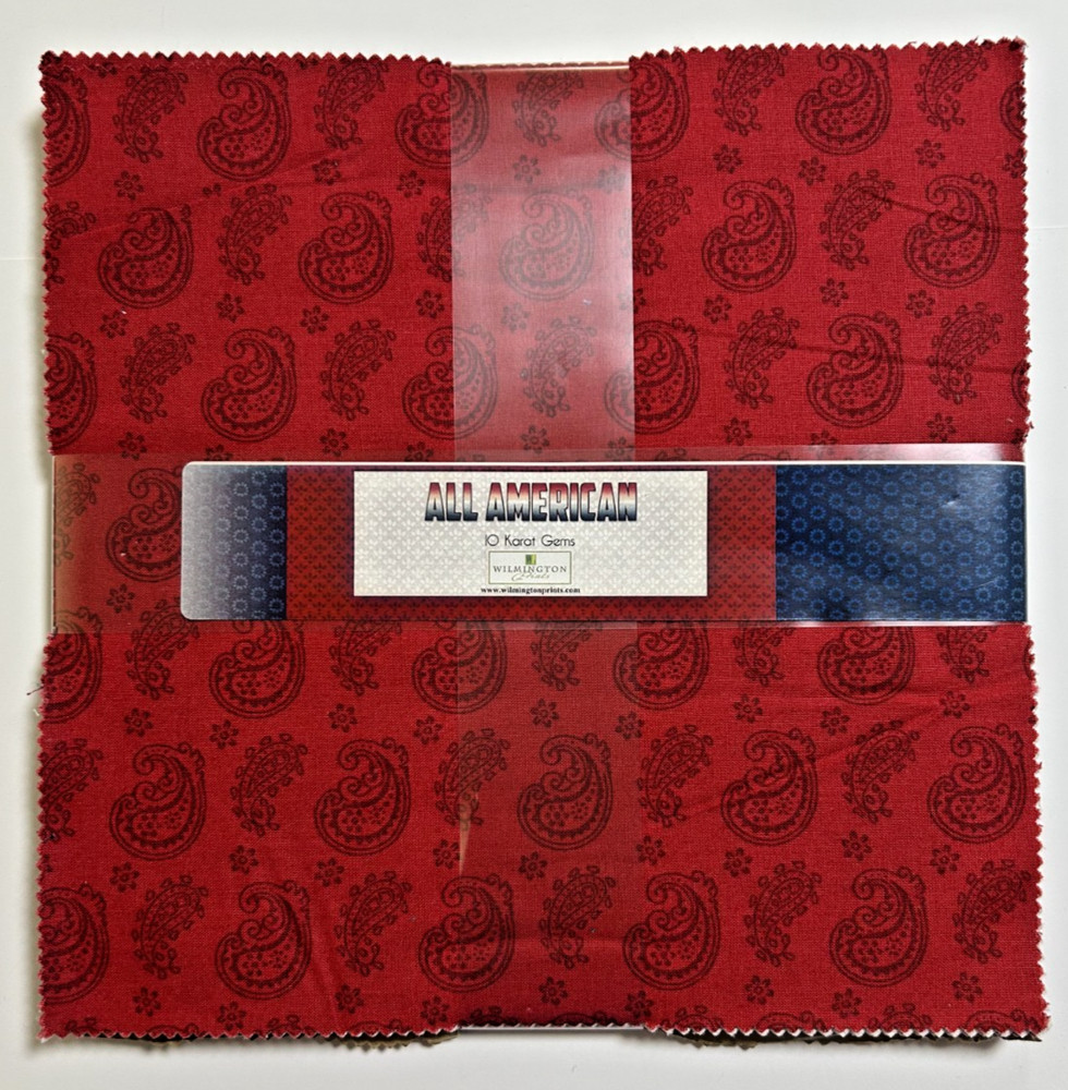 Wilmington Essentials All American 10 Karat Gems 10″ squares