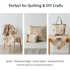 42 Cotton Jelly Roll Fabric Strips Quilting Bundle Sewing Patchwork Projects New