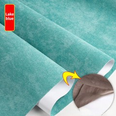DIY Self Adhesive Suede Fabric Film Sticker Elastic Car Interior 50x150cm