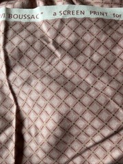 Boussac Kenmill Vintage Fabric 7.5 Yards Preshrunk, Soil & Stain Repellent 1986