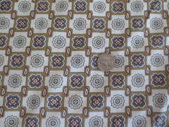 3552 PAISLEY GEOMETRIC Apparel Craft COTTON or COTTON BLEND FABRIC-44″ x 2 yds.