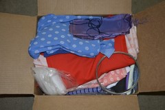 Large 14 Pound Lot of Mixed Sewing Quilting Fabric Scraps Various Amounts