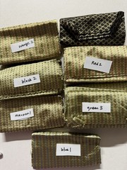 JACQUARD BROCADE FABRIC-saree blouse piece-BEIGE Golden 32″X29″ banarsi BLUE