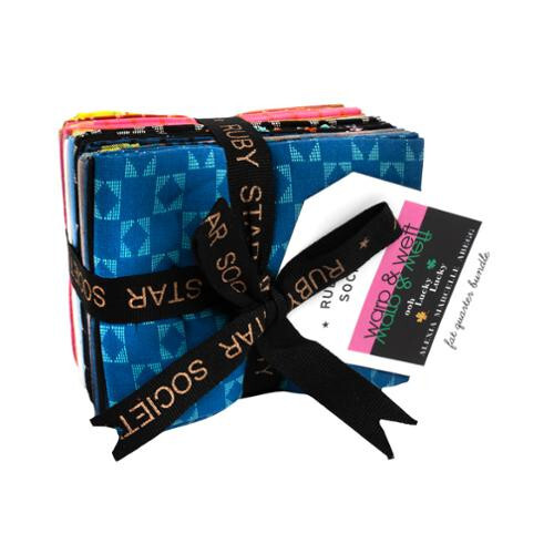 OH LUCKY LUCKY WARP WEFT by Alexia Abegg RUBY STAR SOCIETY Fat Quarter Bundle