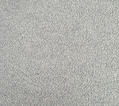 Gray Wool Blend Sherpa Fleece Knit Fabric By the Yard Made in Italy 4/18/18