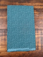 Jinny Bever for Mr. RJR Fashion Fabric, blue basket weave, 4oz