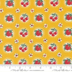 JULIA 27 Fat Quarters Moda Quilt Fabric Sew retro kitchen teacup Manning 11920AB
