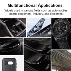Carbon Fiber Fabric Roll 6.5Ft X 12”Fabric Mesh Carbon Fiber Cloth Carbon Fiber