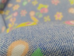 Vintage deadstock/Mid-weight Cotton Broadcloth Fabric/Cone Mills/NOS/BTY