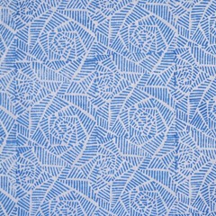 5 Yard Hand Block Print Handmade Cotton Indian Natural Sanganeri Print Fabric.