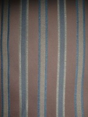 Stripe Dusty Rose Sky Cream Sunbury Textile Mills