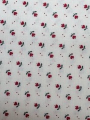 Quilting Mini Flower Hearts (Cranston) – Fat Eighth: 9” x 21”