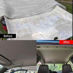 Suede Headliner Fabric Car Roof Liner Upholstery Renew Polyester Back Material