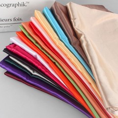 Shiny Faux Silk Satin Striped Fabric High Quality for Craft Cloth Cheongsam Sew